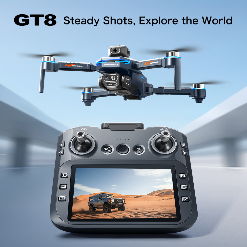 Drone Camera Mount - Dron aéreo para evitar obstáculos GT8: