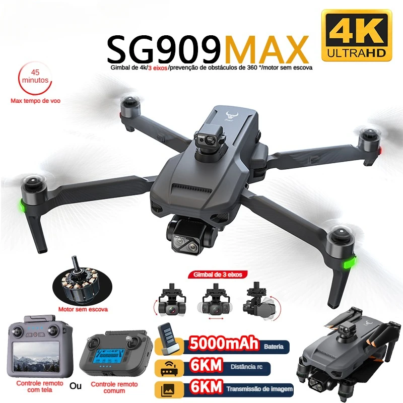 Drone Camera Professional - ZLL SG909 SG909MAX Dron profesional con