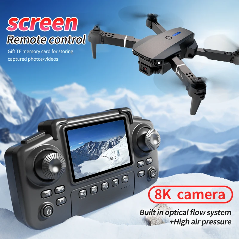 Dron profesional E88 PRO con p - Drone Camera Professional reseña y precio