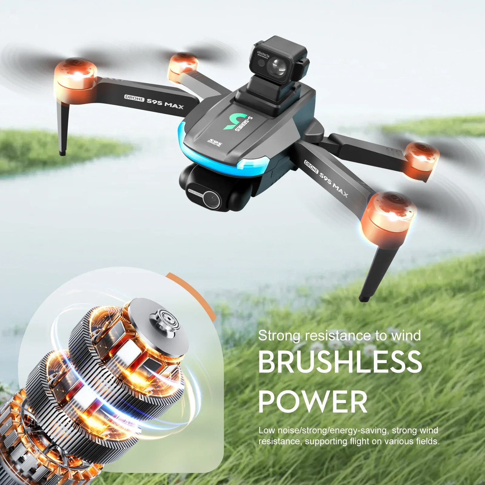Nuevo S9S MAX MINI Drone 4K 2  - Drone Camera Hd reseña y precio