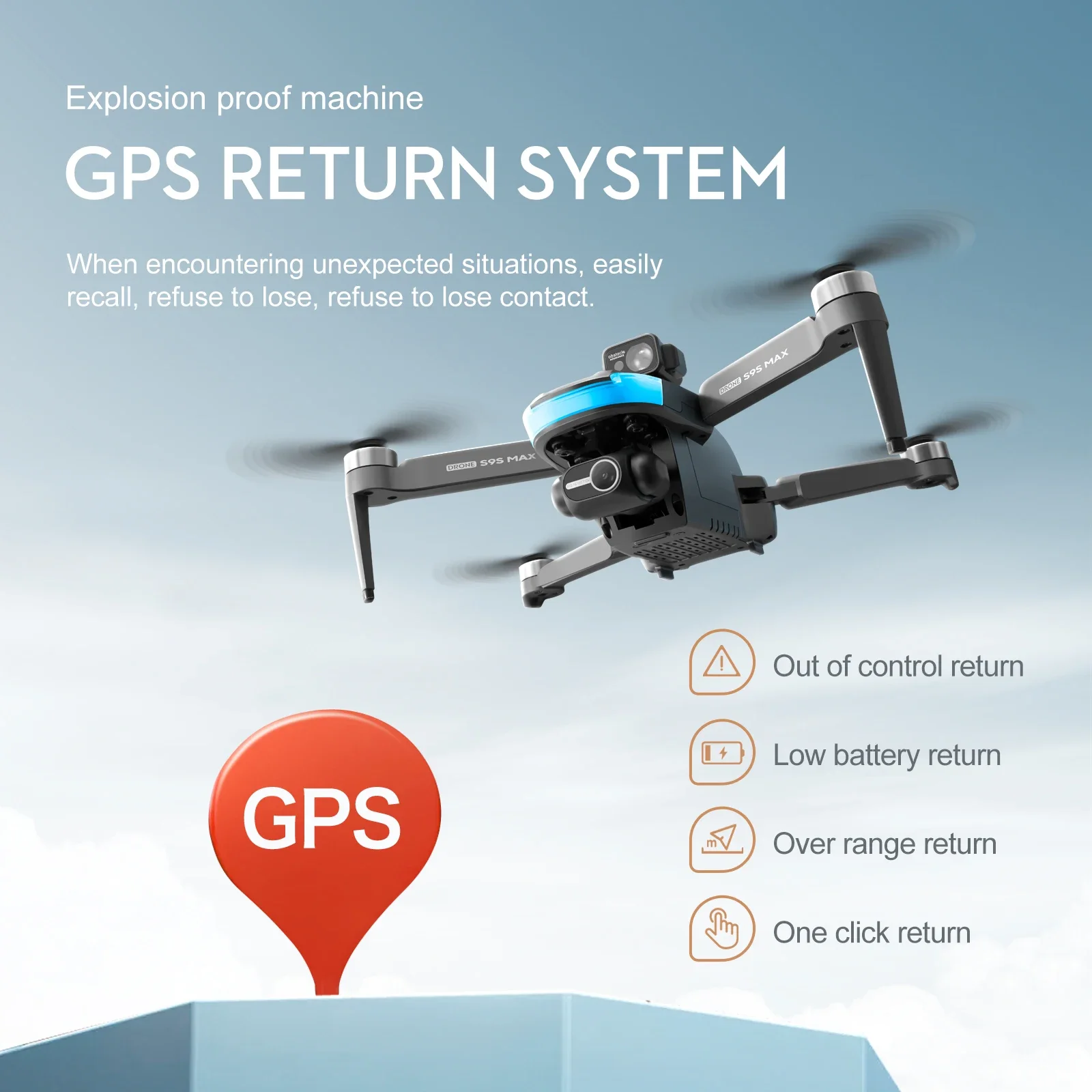 Nuevo S9S MAX MINI Drone 4K 2  - Drone Camera Hd reseña y precio