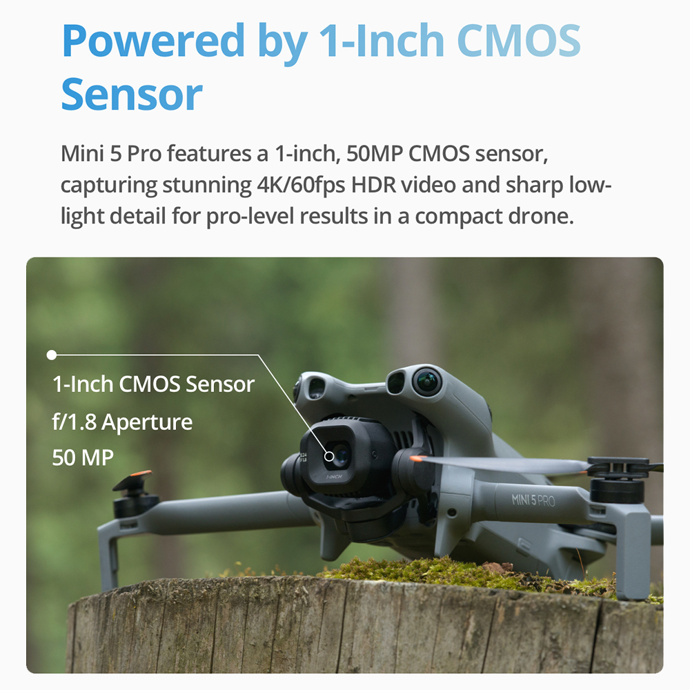 Dron Ultraligero DJI Mini 5 Pr - Drone Camera Vlog reseña y precio